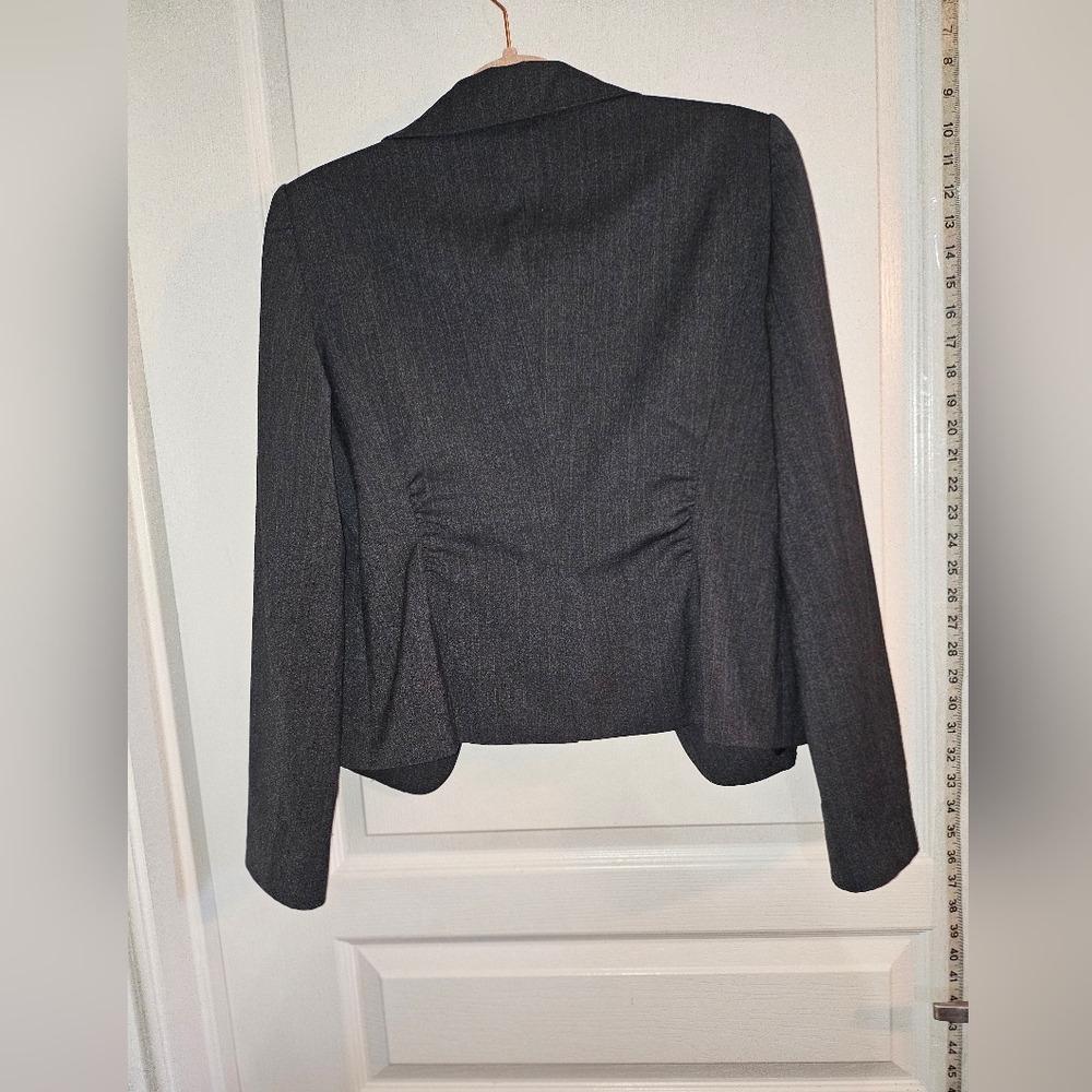 The Limited Gray Blazer Modern Tailored Suit Jacket With Pants - Picture 7 of 15